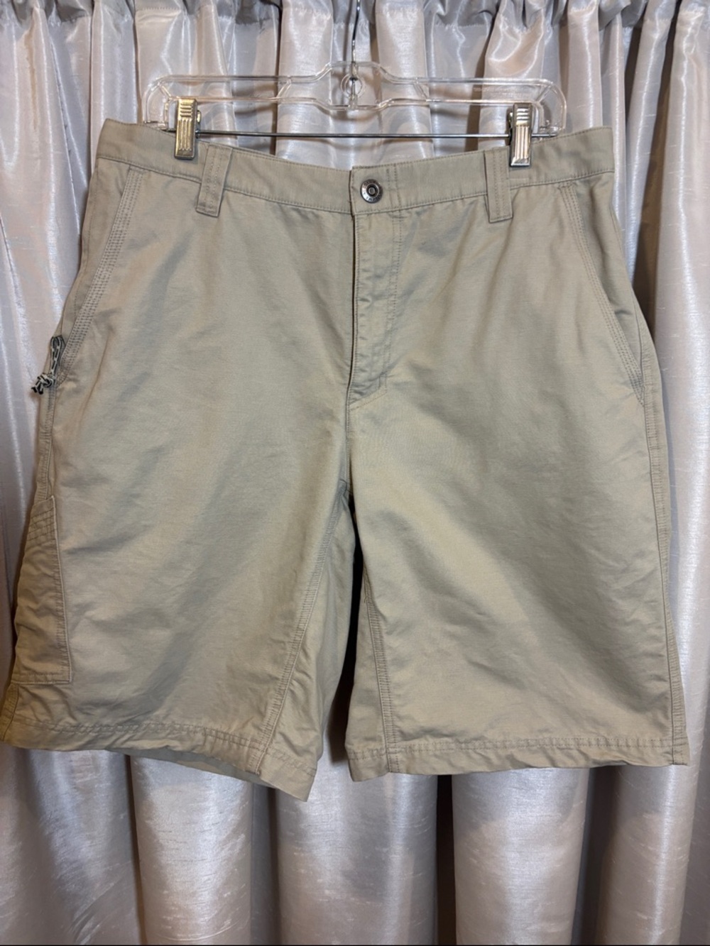 Columbia Men's Casual Khaki Shorts Everyday Shorts, Fishing, 34